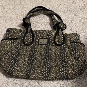 Leopard Print Tote Bag Halle Joy